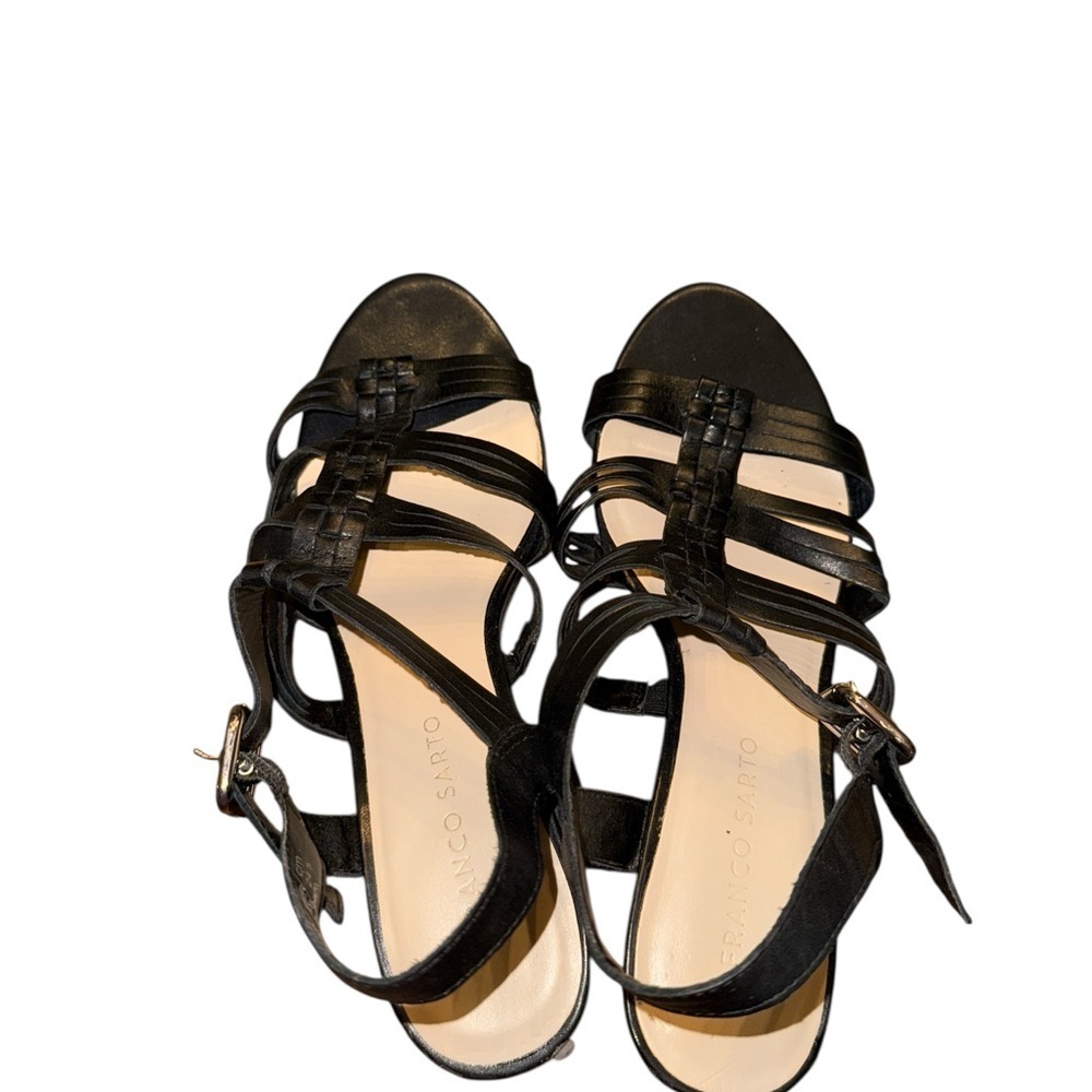 Franco Sarto Strappy Wedge Sandals - Picture 4 of 8